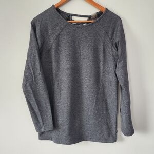 Danskin Charcoal Heather Long Sleeve Top